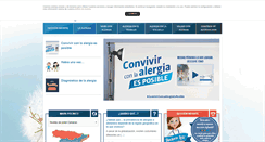 Desktop Screenshot of curatualergia.es